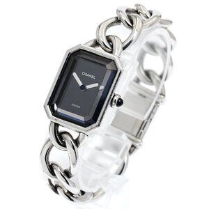 CHANEL Premiere L H0452 Black Dial Quartz Ladies Watch_894056